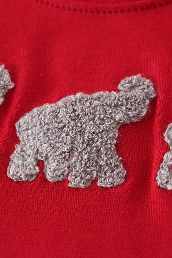 Alabama elephant french knot top - Image 3