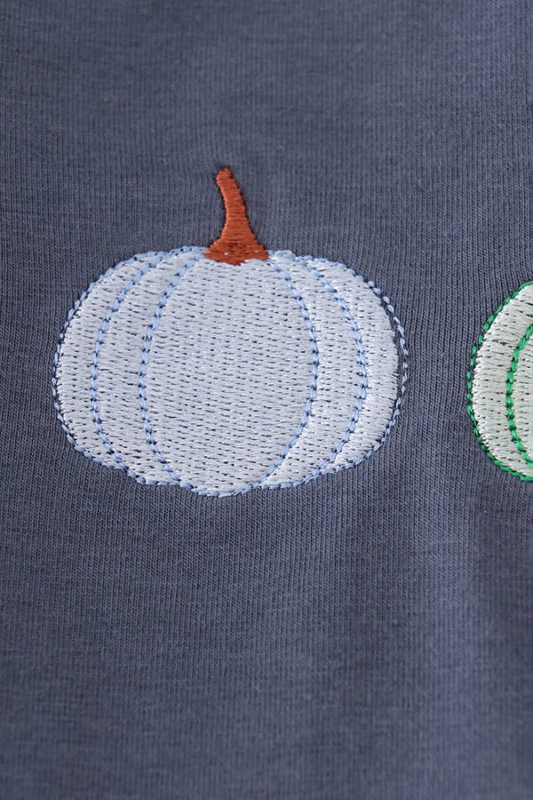 Blue embroidery top - Image 2