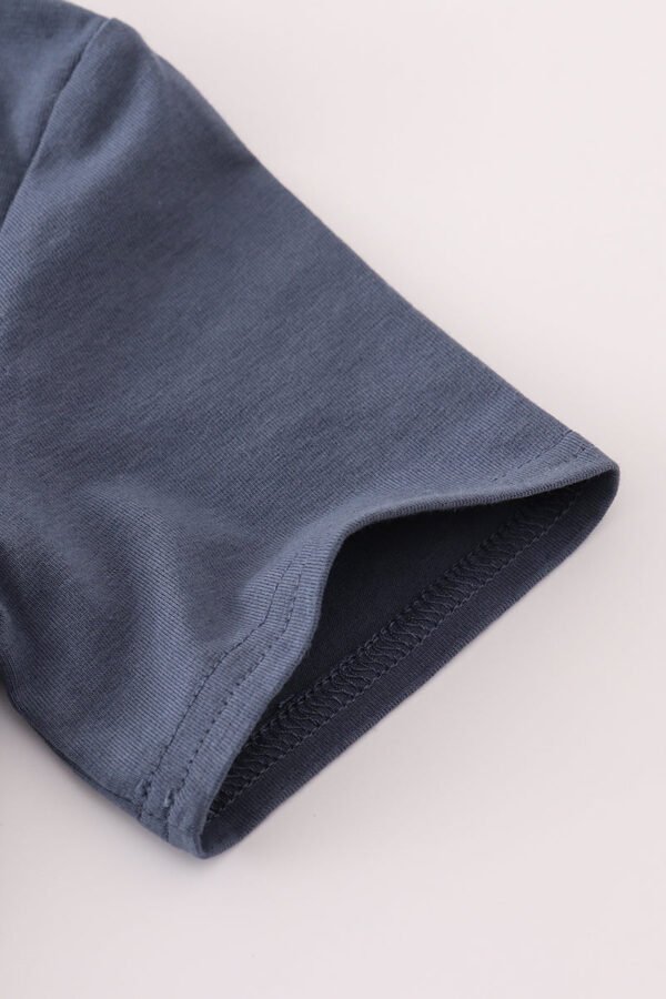 Blue embroidery top - Image 3