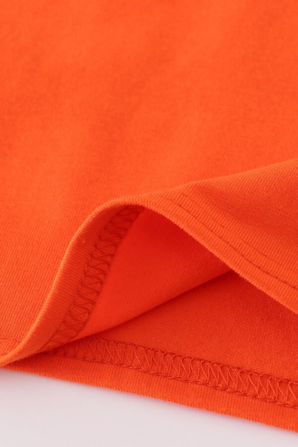 Orange turkey embroidery top - Image 3