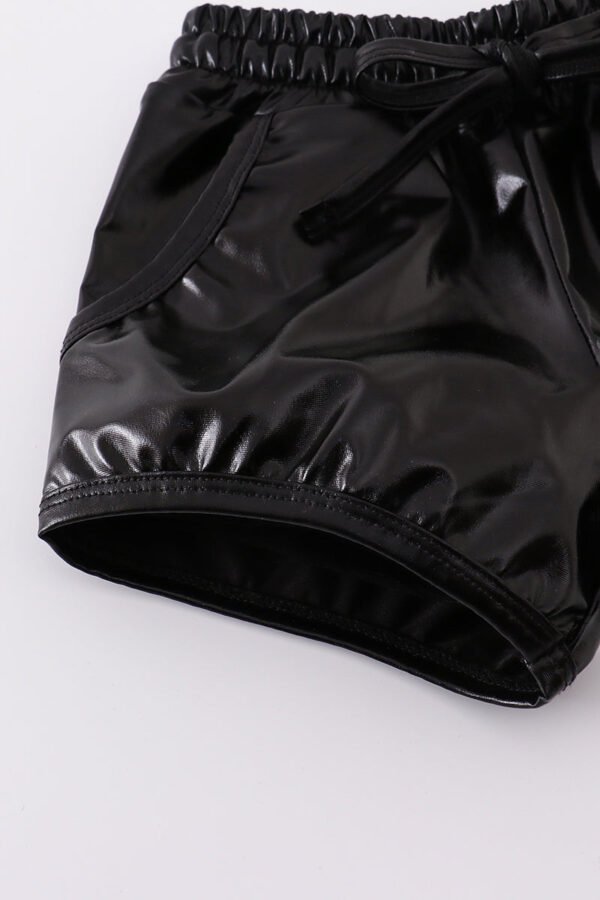Black laser shorts - Image 3