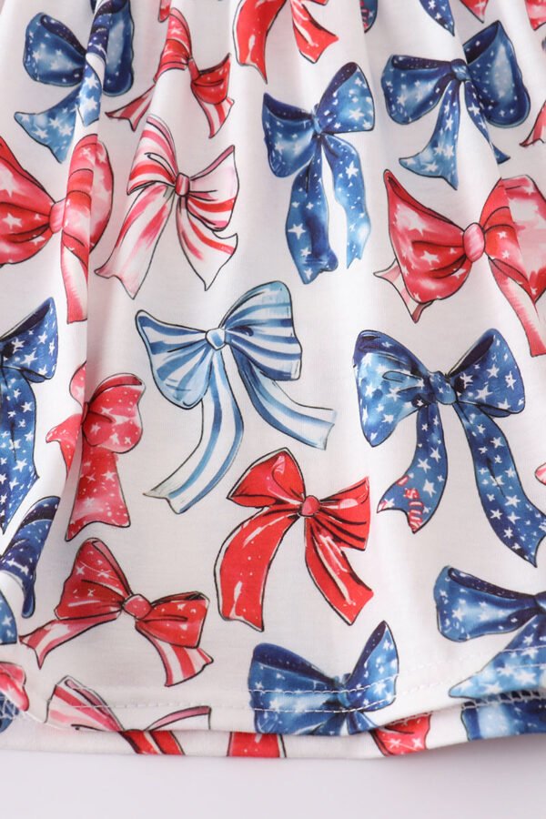 Bow print mom&me top - Image 4