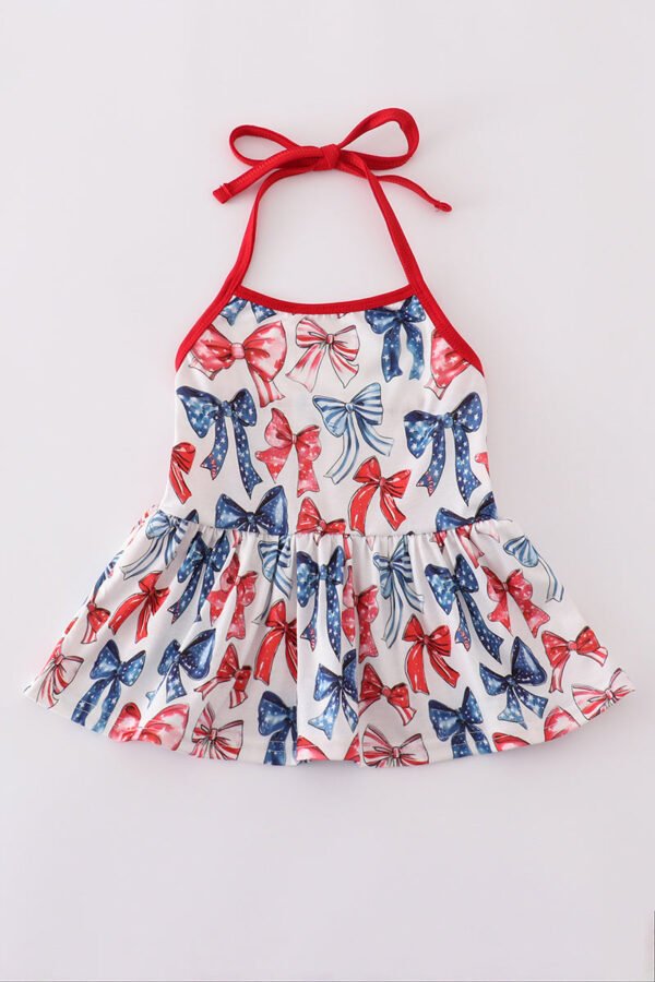 Bow print mom&me top - Image 5
