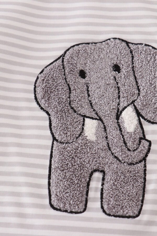 Alabama polka dot elephant french knot top - Image 3