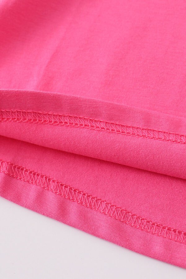 Hot pink blank basic kids teens adult tank top - Image 4