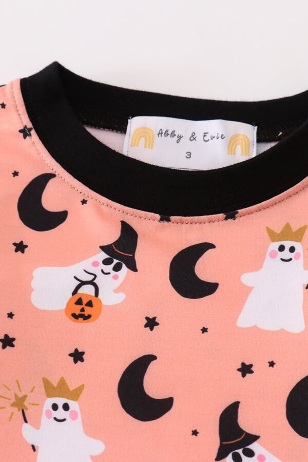 Premium Orange halloween ghost top - Image 2