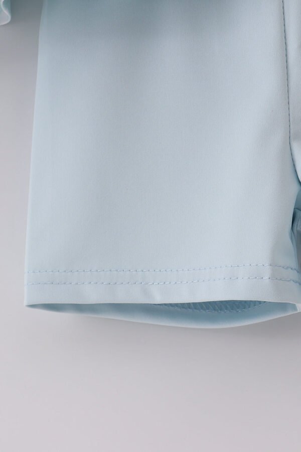 Blue active gingham dress set - Image 4