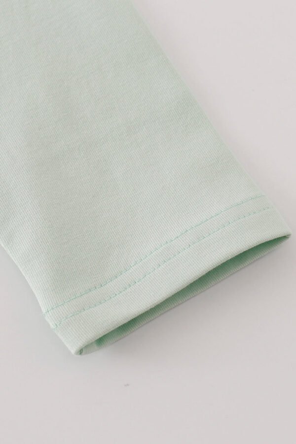 Platinum Green ruffle girl top - Image 3
