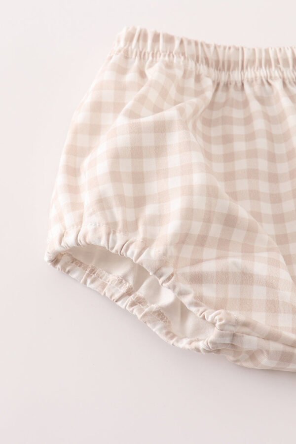 Beige farm baby boy set - Image 4