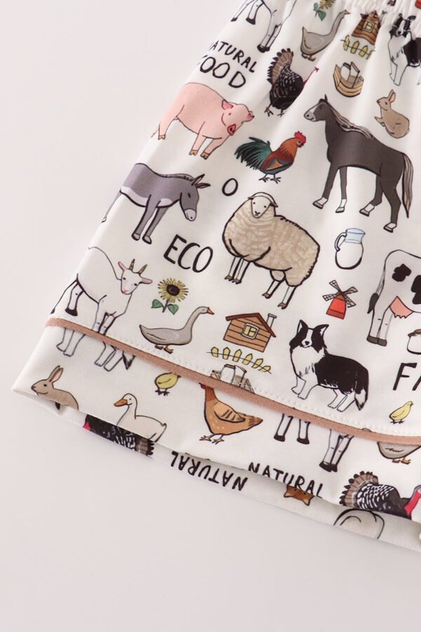 Beige farm boy pajamas set - Image 5