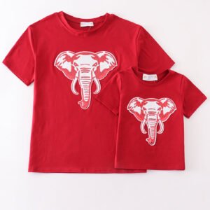 Alabama sequin mom&me top
