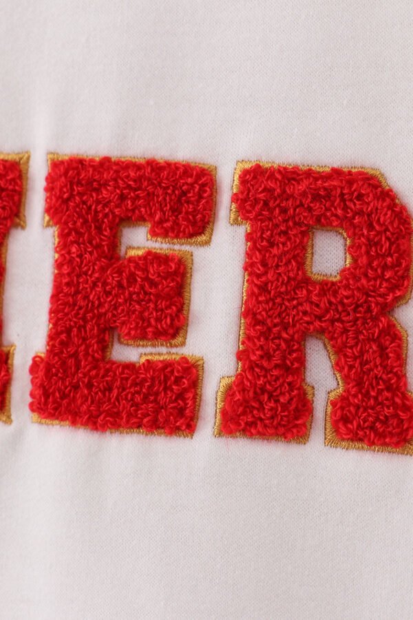 Merry christmas french knot women top - Image 3