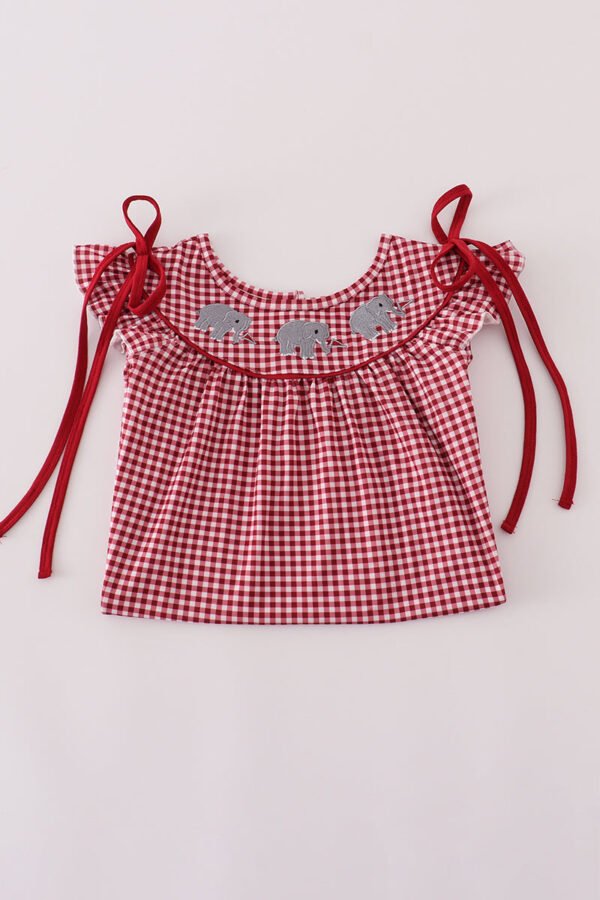 Alabama roll tide elephant embroidery dress - Image 5