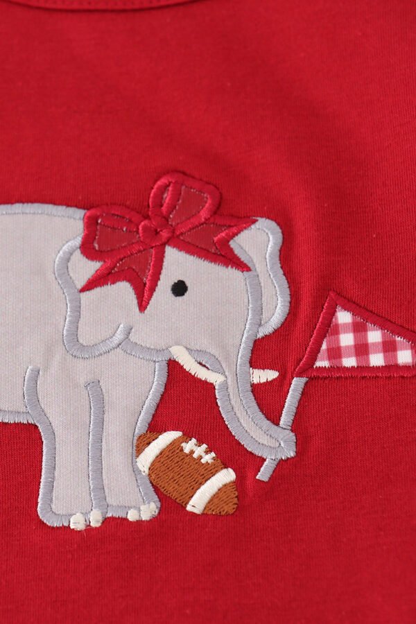 Alabama roll tide elephant applique stripe pants set - Image 2