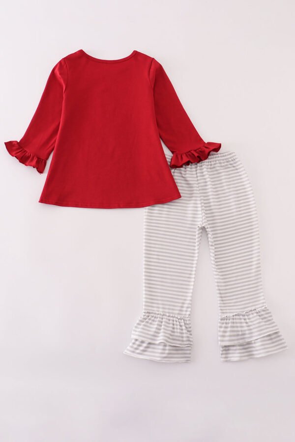 Alabama roll tide elephant applique stripe pants set - Image 5