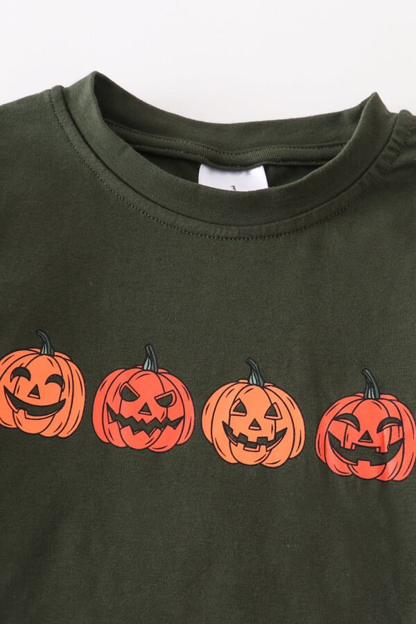 Forest halloween pumpkin top mommy & me - Image 4